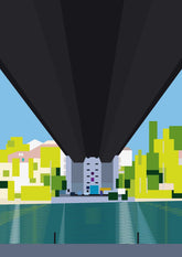 Unter der Monbijoubrücke